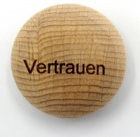 Handschmeichler mit Gravur "Vertrauen"